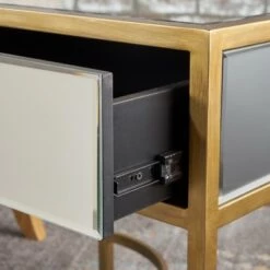 Hot Sale 👏 Siryen Modern Side Table Mirrored Gold - Christopher Knight Home ⭐ -End And Side Tables shop unnamed file 4787