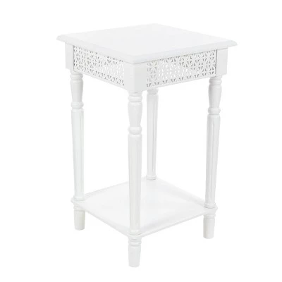New β Olivia & May Wooden Square Side Table White - Olivia & May π₯ 3 New β Olivia & May Wooden Square Side Table White - Olivia & May π₯