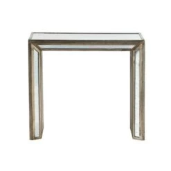 Best reviews of 🧨 A&B Home Set of 2 Waverly Mirrored Nested Side Tables Mirrored/Brown - A&B Home 🤩 -End And Side Tables shop unnamed file 48