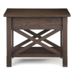 Discount ✔️ 14" Waterloo Narrow Side Table - Wyndenhall Distressed Gray 🛒 -End And Side Tables shop unnamed file 4807