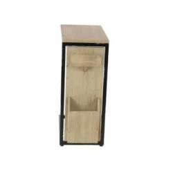 Hot Sale 🤩 Farmhouse C Shaped Side Table - Olivia & May Light Brown/silver 👍 -End And Side Tables shop unnamed file 4820