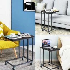 Best deal 🌟 Costway Laptop Holder Sofa Side End MobileTable Multiple Stand Desk Notebook Beside Grey 😉 -End And Side Tables shop unnamed file 4838