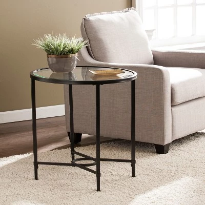 Best reviews of π Dickinson Metal/Glass Oval Side Table Black - Aiden Lane β€οΈ 4 Best reviews of π Dickinson Metal/Glass Oval Side Table Black - Aiden Lane β€οΈ - Image 2
