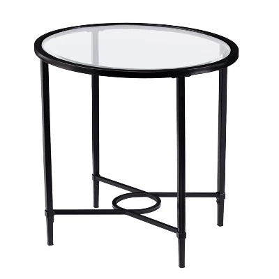 Best reviews of π Dickinson Metal/Glass Oval Side Table Black - Aiden Lane β€οΈ 7 Best reviews of π Dickinson Metal/Glass Oval Side Table Black - Aiden Lane β€οΈ - Image 5