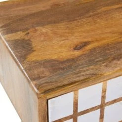 Outlet 🥰 Olivia & May Mango Wood Side Table Brown - Olivia & May 🌟 -End And Side Tables shop unnamed file 4882