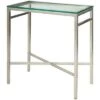 Brand new ✔️ Viggo Antique Silver Glass Side Table Silver/Glass - Safavieh 👏 -End And Side Tables shop unnamed file 4910