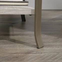 Discount 😍 Center City Wood & Metal Accent Side Table Champagne Oak - Sauder 🎉 -End And Side Tables shop unnamed file 4915