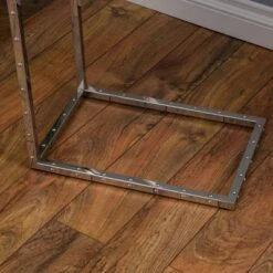 Discount 😉 Flynn Side Table with Rivet - Mirror - Christopher Knight Home 🔥 -End And Side Tables shop unnamed file 4918