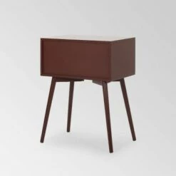 Promo ❤️ Newcomb Mid Century Modern Side Table Brown - Christopher Knight Home 😉 -End And Side Tables shop unnamed file 4930