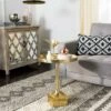 Best reviews of 🌟 Corvus Round Side Table - Antique Brass - Safavieh 💯 -End And Side Tables shop unnamed file 4932