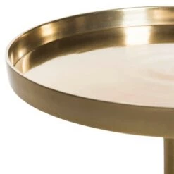 Best reviews of 🌟 Corvus Round Side Table - Antique Brass - Safavieh 💯 -End And Side Tables shop unnamed file 4936