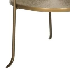 Discount 😍 Elda Side Table - Brass - Safavieh 🌟 -End And Side Tables shop unnamed file 4944