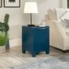 Flash Sale 💯 Vista Key Storage Side Table Navy Blue - Sauder 🤩 -End And Side Tables shop unnamed file 4945