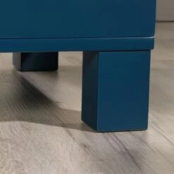 Flash Sale 💯 Vista Key Storage Side Table Navy Blue - Sauder 🤩 -End And Side Tables shop unnamed file 4952