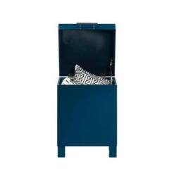 Flash Sale 💯 Vista Key Storage Side Table Navy Blue - Sauder 🤩 -End And Side Tables shop unnamed file 4956