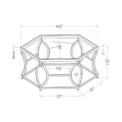 Hot Sale 🔥 2pc Elise Occasional Table Set Chrome - HOMES: Inside + Out ⭐ -End And Side Tables shop unnamed file 497