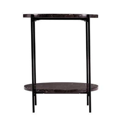 Cheapest π Simchett Round Marble Side Table Gray/Black - Aiden Lane βοΈ 3 Cheapest π Simchett Round Marble Side Table Gray/Black - Aiden Lane βοΈ