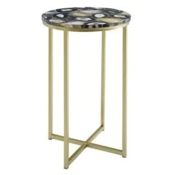Flash Sale π Vivian Glam X Leg Round Side Table - Saracina Home Faux Marble Gray/gold π₯° 15 Flash Sale π Vivian Glam X Leg Round Side Table - Saracina Home Faux Marble Gray/gold π₯° -End And Side Tables shop unnamed file 4988