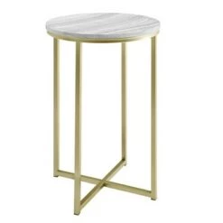 Flash Sale π Vivian Glam X Leg Round Side Table - Saracina Home Faux Marble Gray/gold π₯° 17 Flash Sale π Vivian Glam X Leg Round Side Table - Saracina Home Faux Marble Gray/gold π₯° -End And Side Tables shop unnamed file 4990