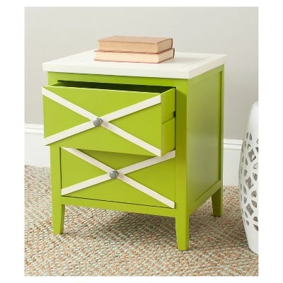 Best deal π Side Table with Drawers - Safavieh Lime Green π 8 Best deal π Side Table with Drawers - Safavieh Lime Green π - Image 6
