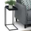 Cheapest 😍 18" Morton Tray Top C Side Table Black - WyndenHall 👍 -End And Side Tables shop unnamed file 5012