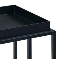 Cheapest 😍 18" Morton Tray Top C Side Table Black - WyndenHall 👍 -End And Side Tables shop unnamed file 5017