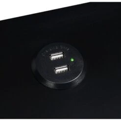 Brand new ✨ Slayer Side Table with USB Charging Dock - Acme Furniture White 🌟 -End And Side Tables shop unnamed file 5033