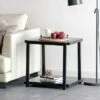 Cheapest π Snyder Modern Glass Top Side Table with Shelf Black - Christopher Knight Home π 2 Cheapest π Snyder Modern Glass Top Side Table with Shelf Black - Christopher Knight Home π -End And Side Tables shop unnamed file 5065