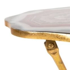 Best reviews of ⌛ Celeste Faux Agate Side Table - Safavieh Multi Blue & Maroon/gold 🔔 -End And Side Tables shop unnamed file 5104
