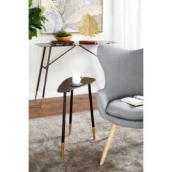 Flash Sale ✨ Olivia & May Mid-Century Side Table Black - Olivia & May ❤️