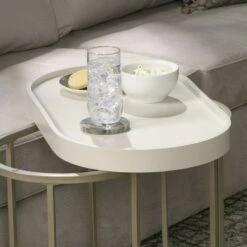 Cheap 🥰 Manhattan Gate Side Table Ivory - Sauder ⭐ -End And Side Tables shop unnamed file 5131