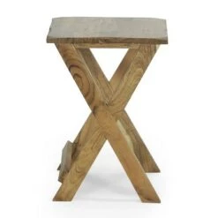 Best Sale ✔️ 3pk Rimrock Rustic Handcrafted Acacia Wood Nested Side Tables Natural - Christopher Knight Home 👍 -End And Side Tables shop unnamed file 5140