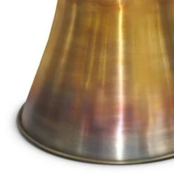 Buy 🎁 Cliona Metal Side Table Tarnished Brass - WyndenHall 😍 -End And Side Tables shop unnamed file 5207