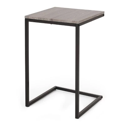 Top 10 βοΈ Winfough Modern Industrial C Shaped Side Table Gray/Black - Christopher Knight Home π 4 Top 10 βοΈ Winfough Modern Industrial C Shaped Side Table Gray/Black - Christopher Knight Home π - Image 2
