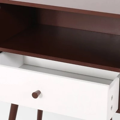 Wholesale π Burnett Mid Century Modern Side Table Brown - Christopher Knight Home β 6 Wholesale π Burnett Mid Century Modern Side Table Brown - Christopher Knight Home β - Image 4