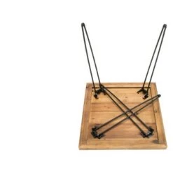 Wholesale 😉 3pc East Foldable Table Set Brown - Crawford & Burke ✨ -End And Side Tables shop unnamed file 526