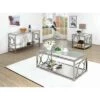 Discount ✔️ 3pc Nora Occasional Table Set Chrome - HOMES: Inside + Out 👏 -End And Side Tables shop unnamed file 532