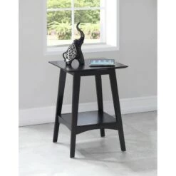 Hot Sale 🎉 Breighton Home Alpine End Table - Johar Furniture Black 😉 -End And Side Tables shop unnamed file 5353