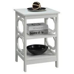 Wholesale 🔥 Breighton Home Omega End Table - Johar Furniture White 🥰