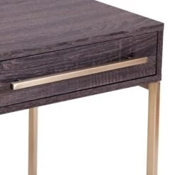 Cheapest 😉 Frondi Square End Table Black Oak/Antique Brass - Aiden Lane ⭐ -End And Side Tables shop unnamed file 5373