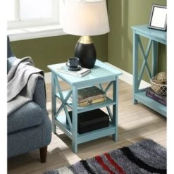 Deals ❤️ Oxford End Table Sea Foam - Breighton Home 😍 -End And Side Tables shop unnamed file 5390