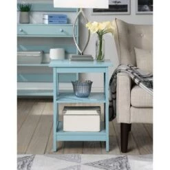 Deals ❤️ Oxford End Table Sea Foam - Breighton Home 😍 -End And Side Tables shop unnamed file 5392