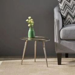 Brand new 🧨 Gove Industrial Modern End Table Gray - Christopher Knight Home 🛒