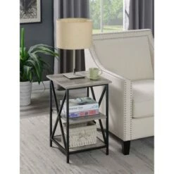 Brand new 🥰 Tucson 3 Tier End Table Faux Birch - Breighton Home 🛒 -End And Side Tables shop unnamed file 5425