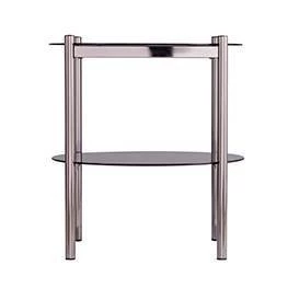 Best reviews of π Glendale Round End Table with Glass Top Black - Aiden Lane π 5 Best reviews of π Glendale Round End Table with Glass Top Black - Aiden Lane π - Image 3