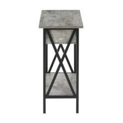Buy ❤️ Tucson Flip Top End Table with Charging Station Faux Birch - Breighton Home 💯