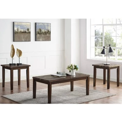 Top 10 β 3pc Andruse Table Set - HOMES: Inside + Out White π 3 Top 10 β 3pc Andruse Table Set - HOMES: Inside + Out White π