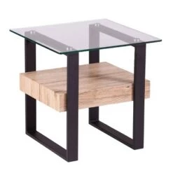 Top 10 👍 Craygrove Farmhouse End Table Natural/Black - Aiden Lane 👍