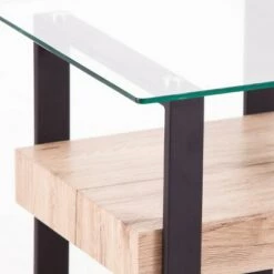 Top 10 👍 Craygrove Farmhouse End Table Natural/Black - Aiden Lane 👍 -End And Side Tables shop unnamed file 5509