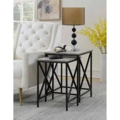 Promo ⌛ Tucson Nesting End Tables Faux Birch - Breighton Home 🧨